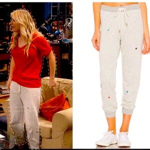 THE GREAT. Cropped Sweatpants